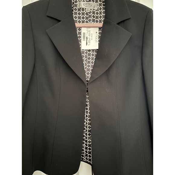 Kasper Black Tailored Blazer | Women's Size 12 | NWT | MSRP $119 - Picture 5 of 6